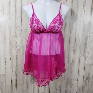 Frederick's of Hollywood Womens Babydoll Chemise